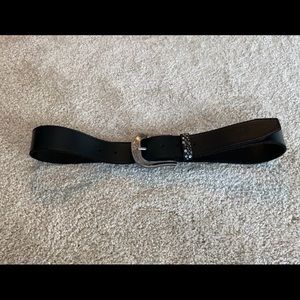Joe’s Jeans Black Leather Belt